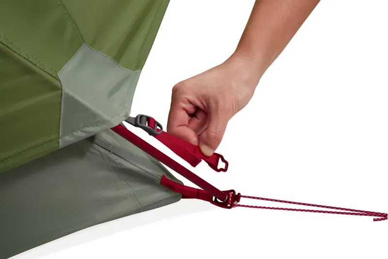 MSR Elixir 1-Person Backpacking Tent with Footprint in Green-11