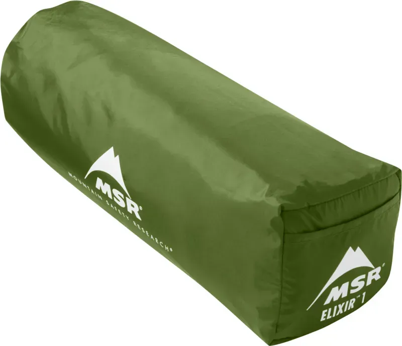 MSR Elixir 1-Person Backpacking Tent with Footprint in Green-7