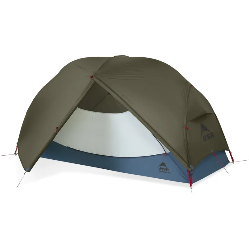 MSR Hubba Hubba HD 1-Person Backpacking Tent in Olive Night-1
