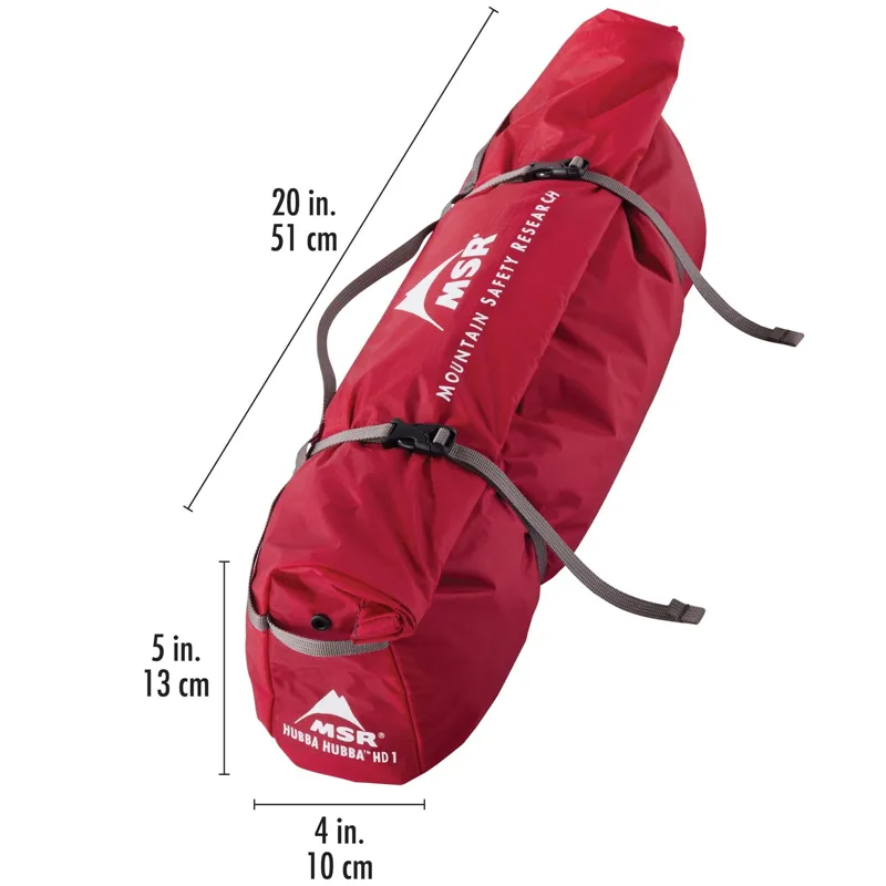 MSR Hubba Hubba HD 1-Person Backpacking Tent in Olive Night-10
