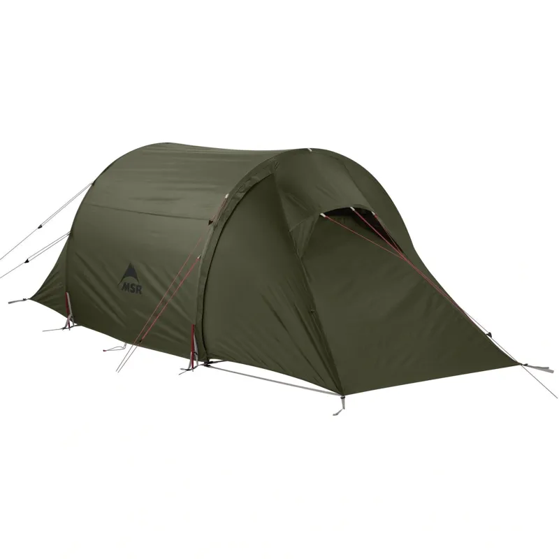 MSR Tindheim 2-Person Backpacking Tunnel Tent in Green