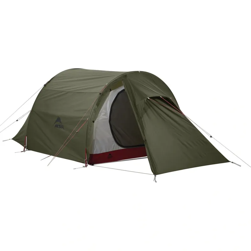 MSR Tindheim 3-Person Backpacking Tunnel Tent in Green-1