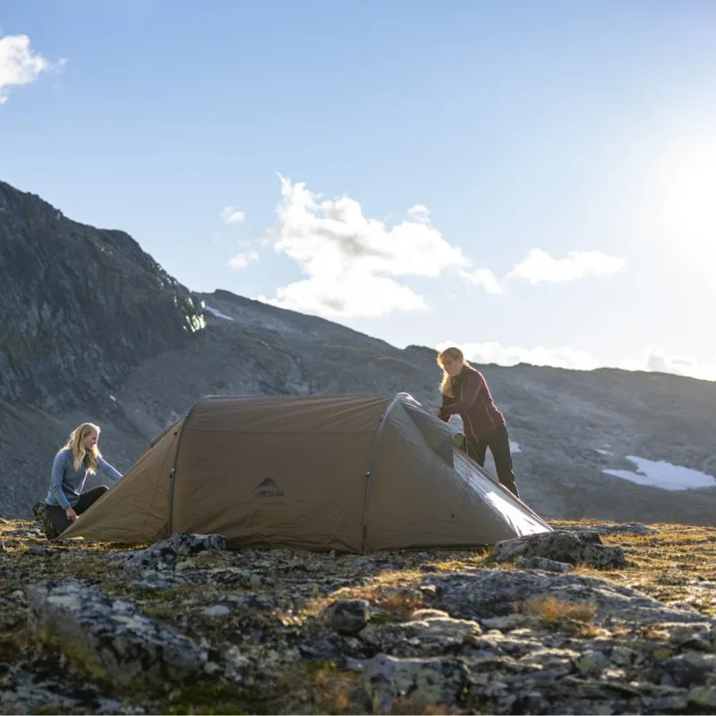 MSR Tindheim 3-Person Backpacking Tunnel Tent in Green-11