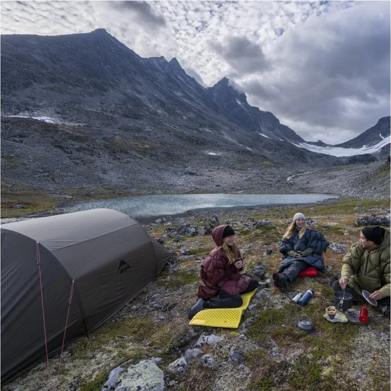 MSR Tindheim 3-Person Backpacking Tunnel Tent in Green-12