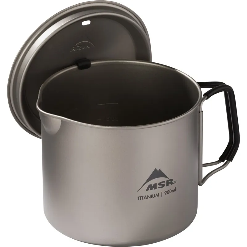 MSR Titan Kettle 900ml Titanium Water Boiler in Stainless Steel-1