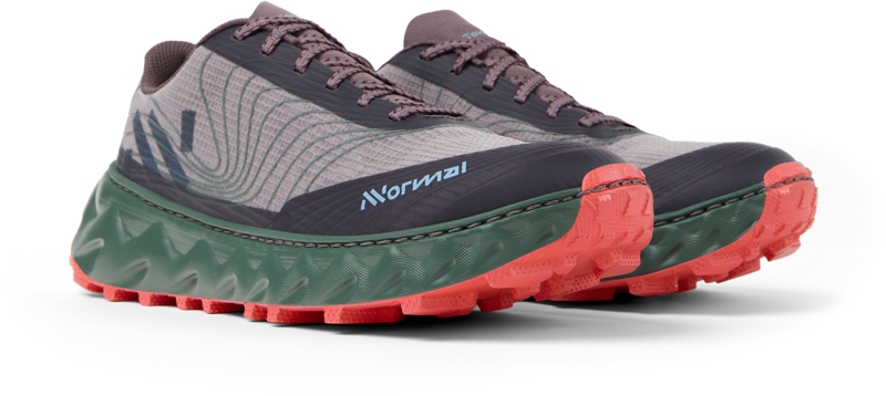 Nnormal Tomir 2.0 Trail Running Shoe Unisex in Burgundy/Obscure-3