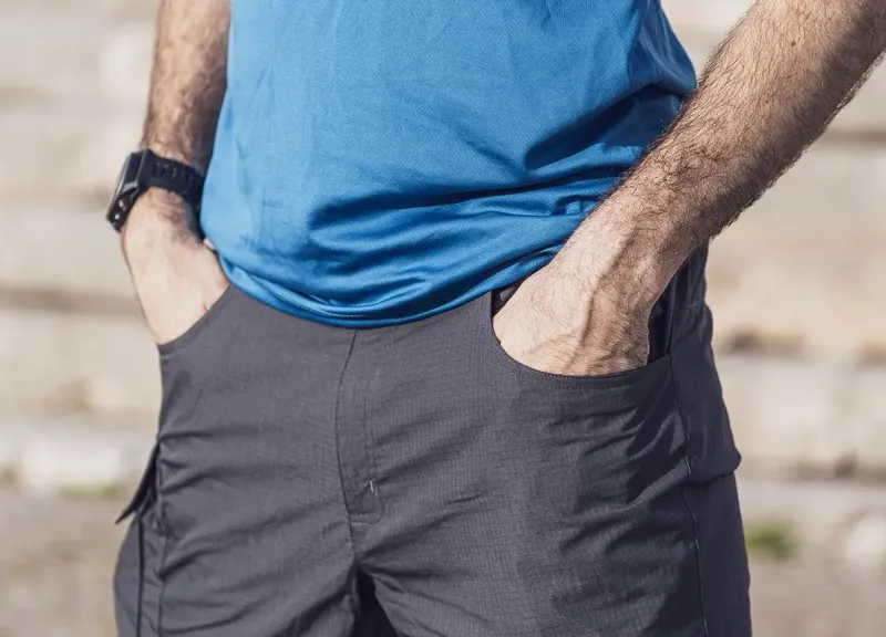 Paramo Maui Shorts Mens in Dark Grey-12