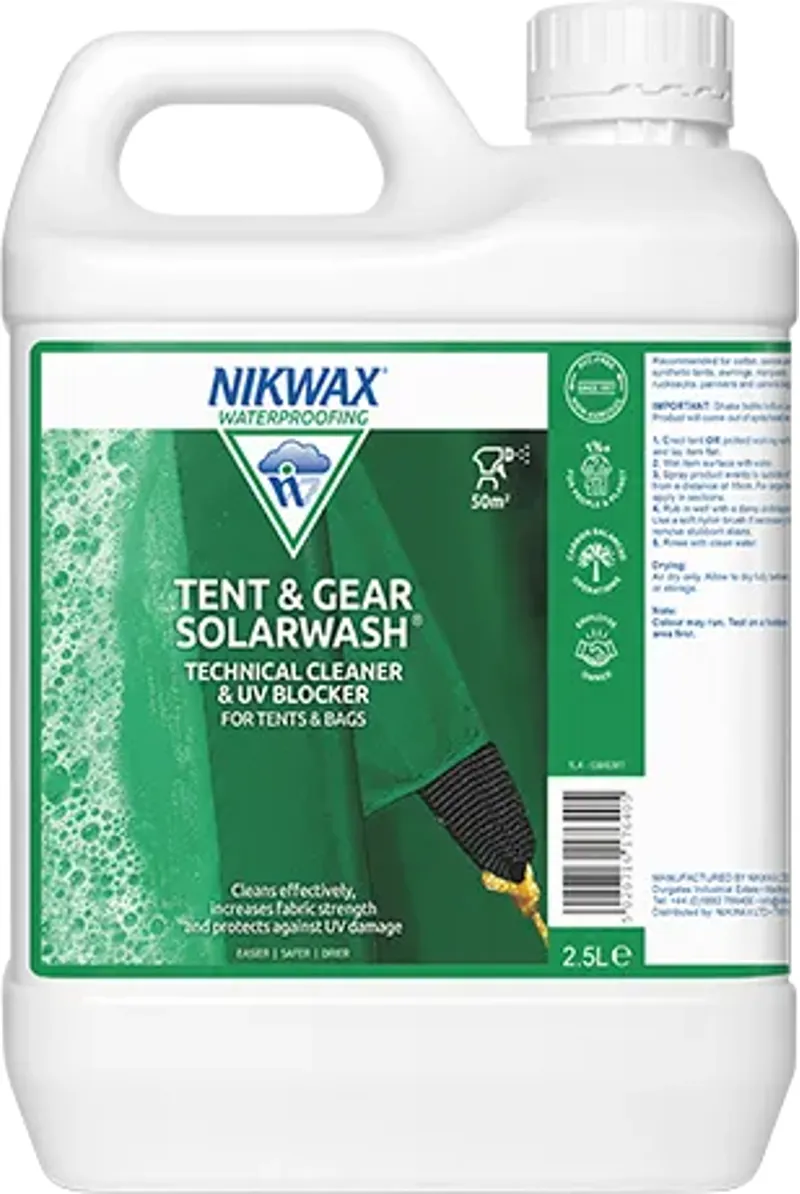 Nikwax Tent and Gear Solarwash 2.5L