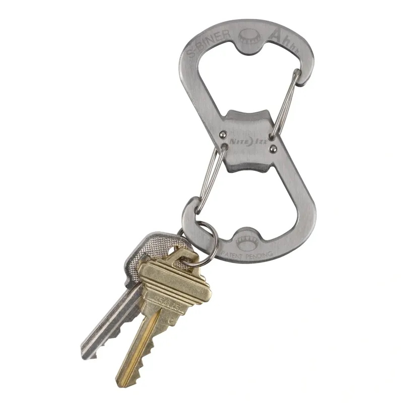 Nite Ize Ahhh S-Biner Bottle Opener in Stainless-1