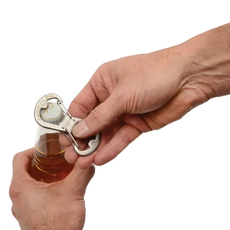 Nite Ize Ahhh S-Biner Bottle Opener in Stainless-2