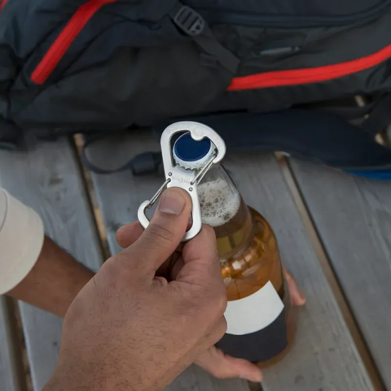 Nite Ize Ahhh S-Biner Bottle Opener in Stainless-4