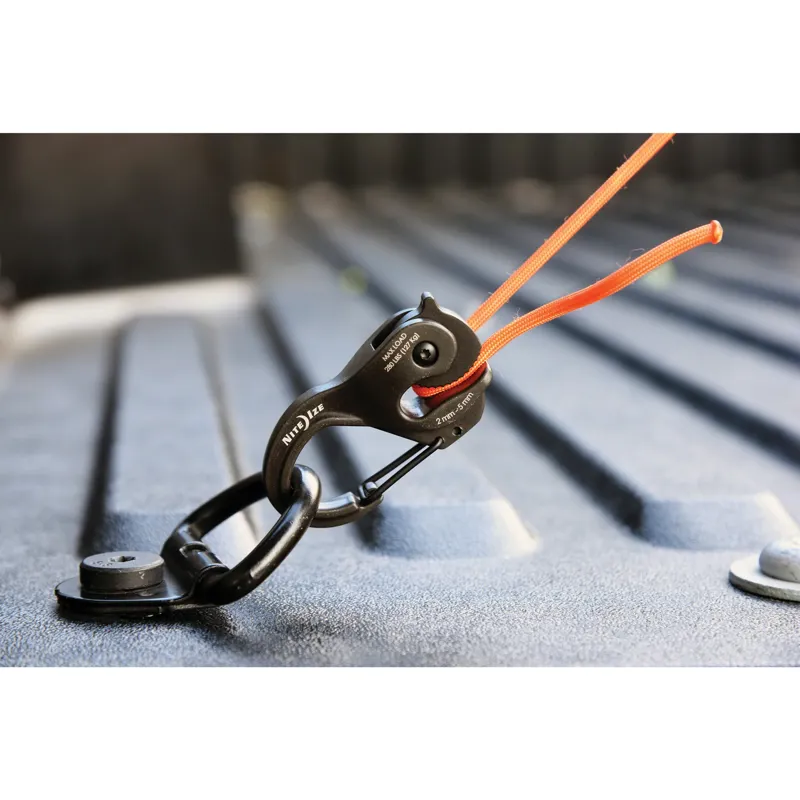 Nite Ize CamJam XT Aluminium Cord Tightener in Black-3