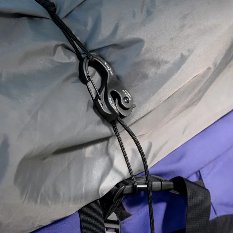Nite Ize CamJam XT Aluminium Cord Tightener in Black-6