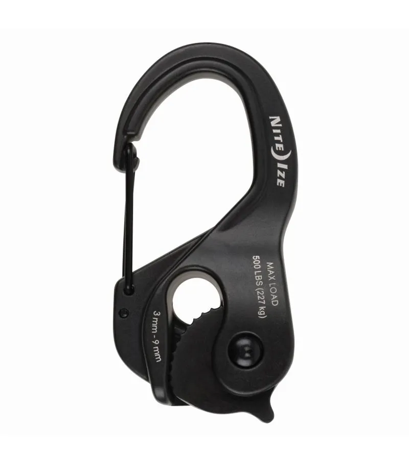 Nite Ize CamJam XT Aluminium Rope Tightener Large in Black