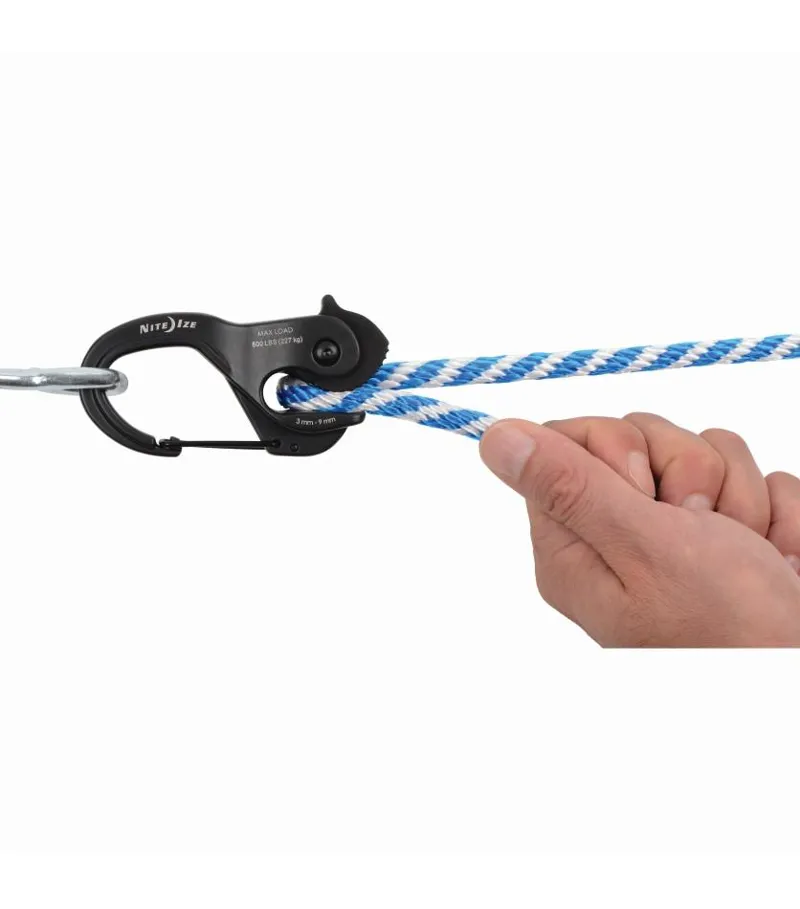 Nite Ize CamJam XT Aluminium Rope Tightener Large in Black-2