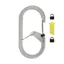 Nite Ize G-Series SlideLock Dual Carabiner No4 in Stainless Steel