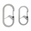 Nite Ize G-Series SlideLock Dual Chamber Carabiner No3 in Stainless