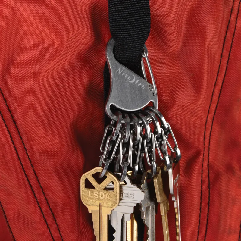Nite Ize KeyRack Locker Steel S-Biner in Stainless Steel-3