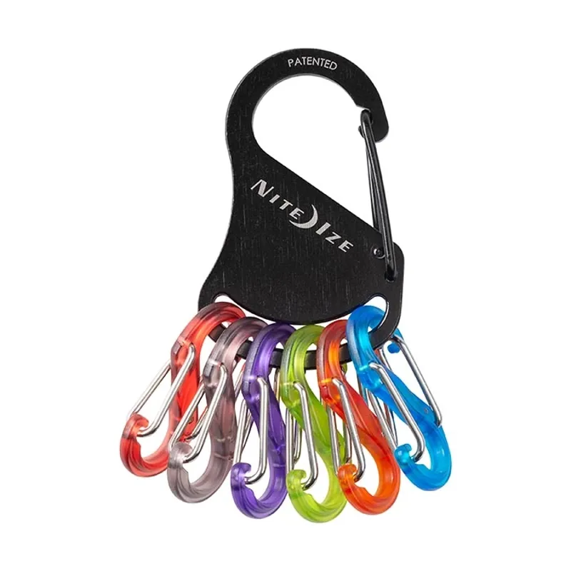 Nite Ize KeyRack S-Biner in Black Assorted