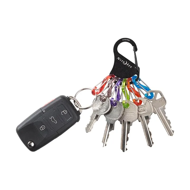 Nite Ize KeyRack S-Biner in Black Assorted-1