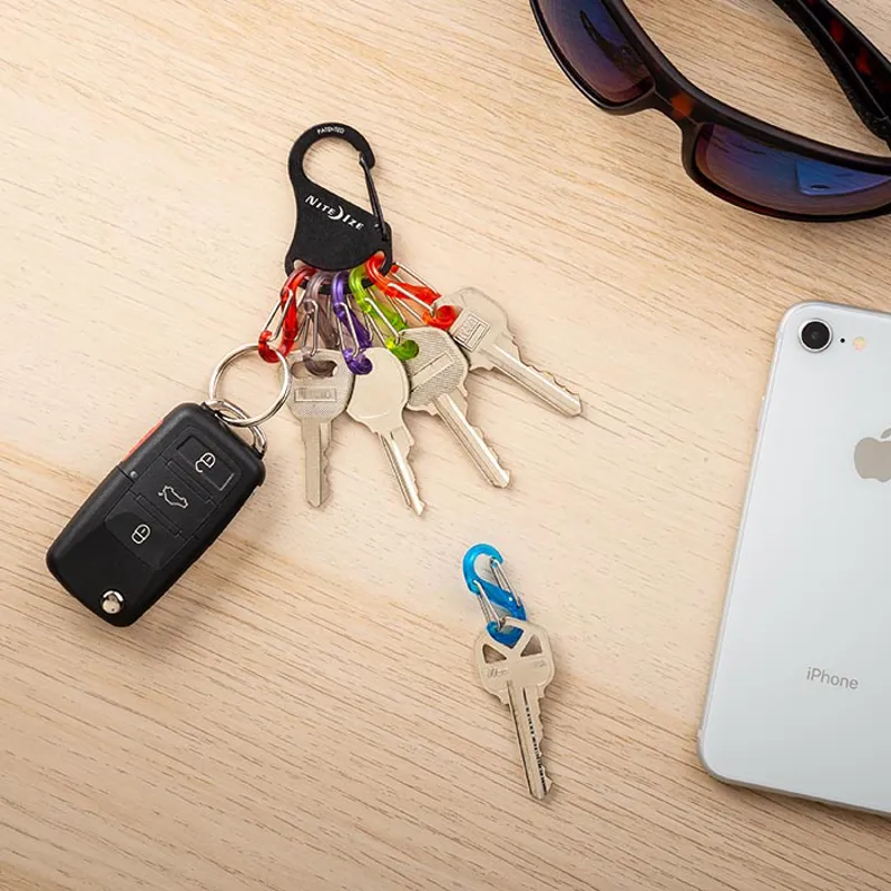 Nite Ize KeyRack S-Biner in Black Assorted-3