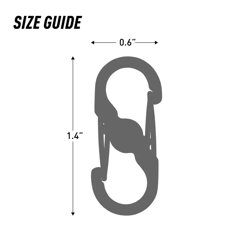 Nite Ize S-Biner MicroLock 2 Pack in Spectrum-3