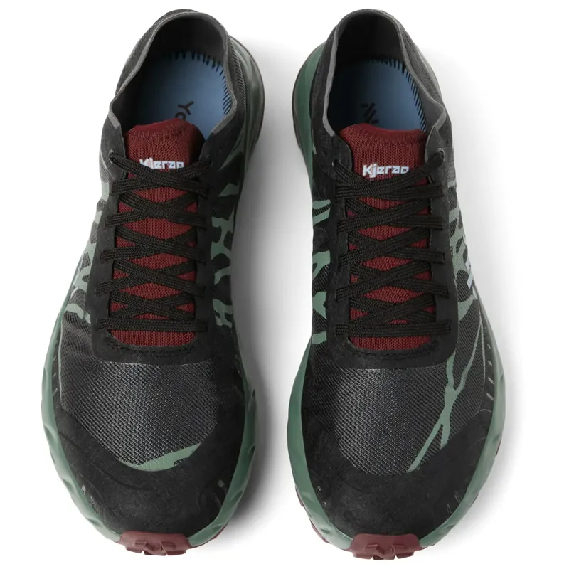 Nnormal Kjerag Brut Unisex Trail Running Shoe in Red/Green-6