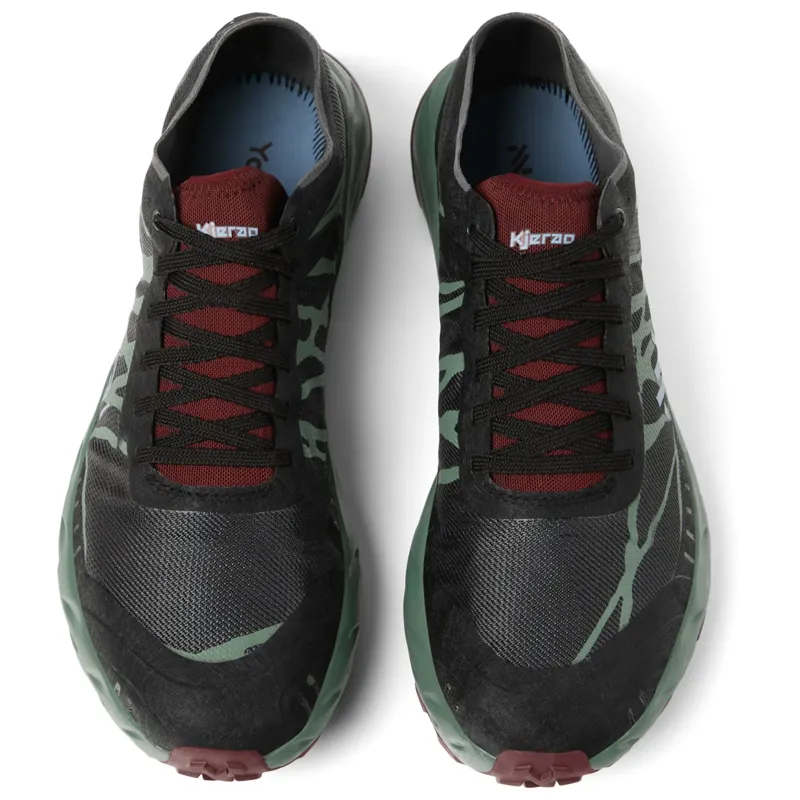 Nnormal Kjerag Brut Trail Running Shoe Unisex in Red Green-3