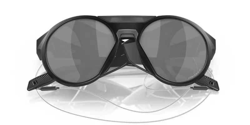 Oakley Clifden Sunglasses in Matte Black/Prizm Black Polarized-4