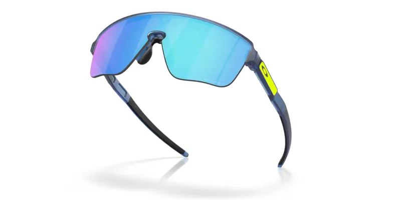 Oakley Corridor SQ Sunglasses in Matte Trans Blue/Prizm Sapphire-2