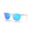 Oakley Frogskins Sunglasses in Crystal Clear/Prizm Sapphire Iridium