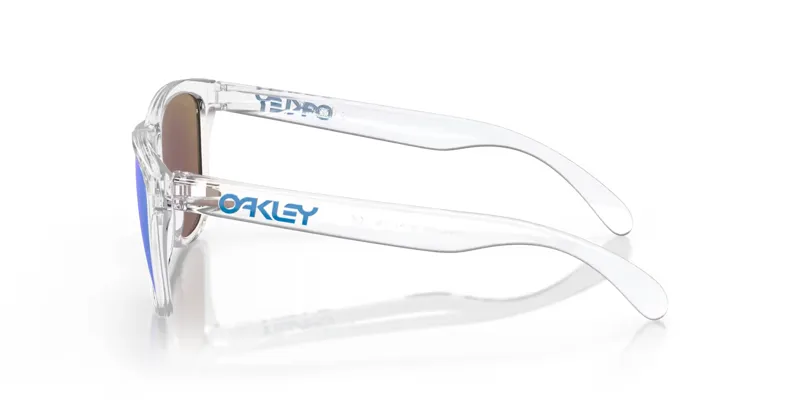 Oakley Frogskins Sunglasses in Crystal Clear/Prizm Sapphire Iridium-2