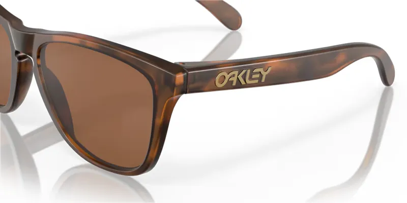 Oakley Frogskins Sunglasses in Matte Brown Tortoise/Prizm Tungsten-5