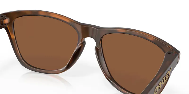 Oakley Frogskins Sunglasses in Matte Brown Tortoise/Prizm Tungsten-6