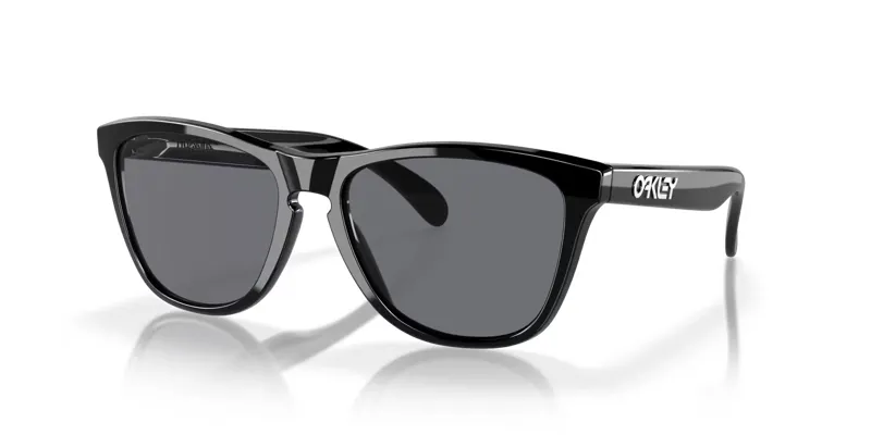 Oakley Frogskins Sunglasses in Polished Black/Grey