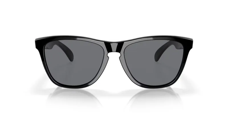 Oakley Frogskins Sunglasses in Polished Black/Grey-1
