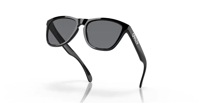 Oakley Frogskins Sunglasses in Polished Black/Grey-3