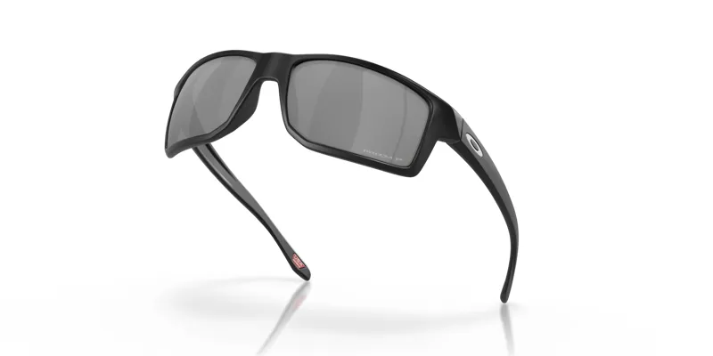 Oakley Gibston Sunglasses in Matte Black/Prizm Black Polarized-2