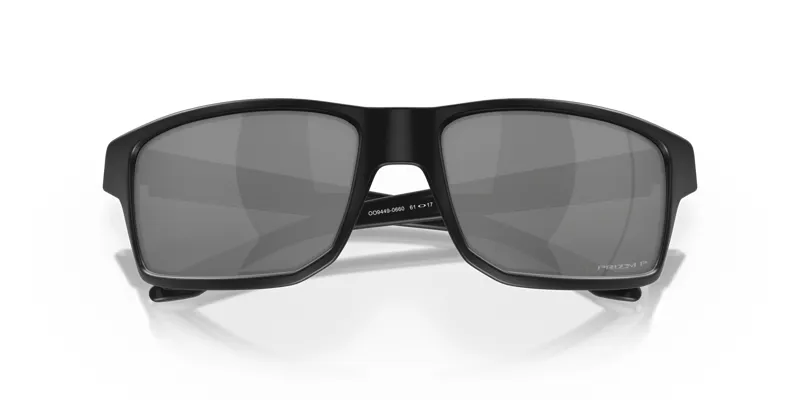 Oakley Gibston Sunglasses in Matte Black/Prizm Black Polarized-4