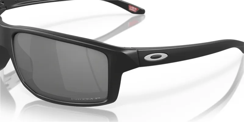 Oakley Gibston Sunglasses in Matte Black/Prizm Black Polarized-5