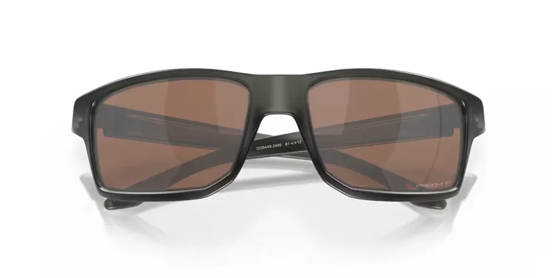 Oakley Gibston Sunglasses in Matte Grey Smoke/Prizm Tungsten Polarized-4