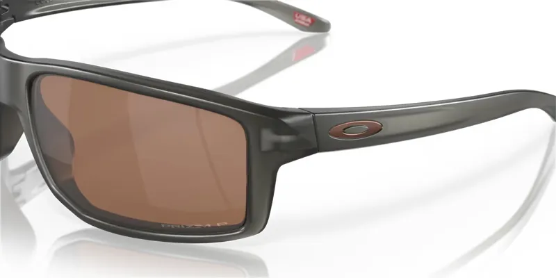 Oakley Gibston Sunglasses in Matte Grey Smoke/Prizm Tungsten Polarized-5