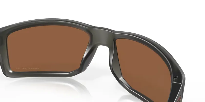 Oakley Gibston Sunglasses in Matte Grey Smoke/Prizm Tungsten Polarized-6