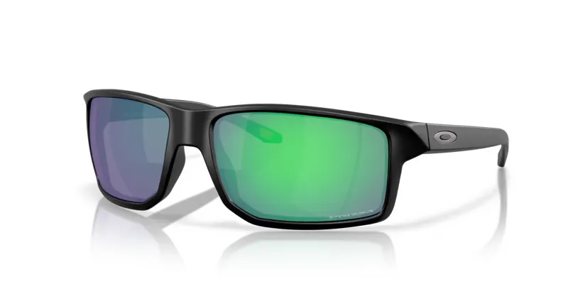 Oakley Gibston XL Sunglasses in Matte Black/Prizm Jade