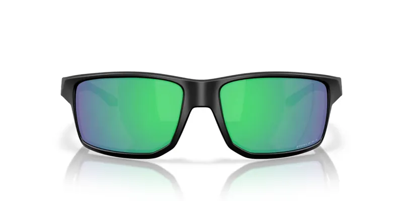 Oakley Gibston XL Sunglasses in Matte Black/Prizm Jade-1
