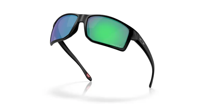 Oakley Gibston XL Sunglasses in Matte Black/Prizm Jade-2