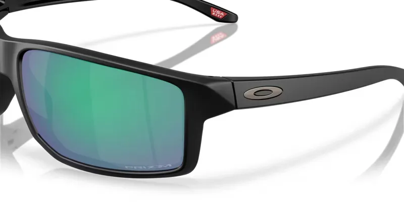 Oakley Gibston XL Sunglasses in Matte Black/Prizm Jade-5