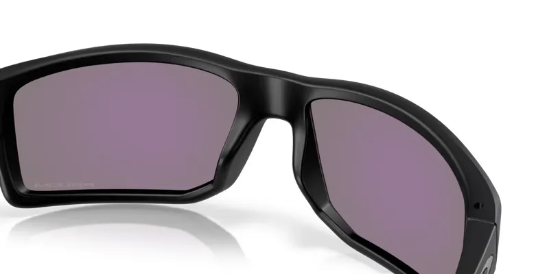 Oakley Gibston XL Sunglasses in Matte Black/Prizm Jade-6