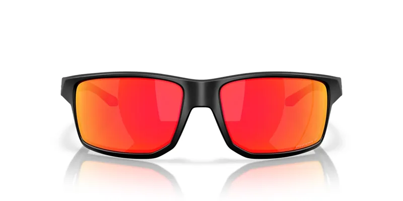 Oakley Gibston XL Sunglasses in Matte Black/Prizm Ruby Polar