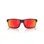 Oakley Gibston XL Sunglasses in Matte Black/Prizm Ruby Polar